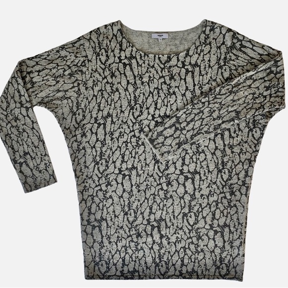 Suncoo Paris dolman long sleeve wide crewneck wool blend knit sweater - Size OS - Picture 4 of 10